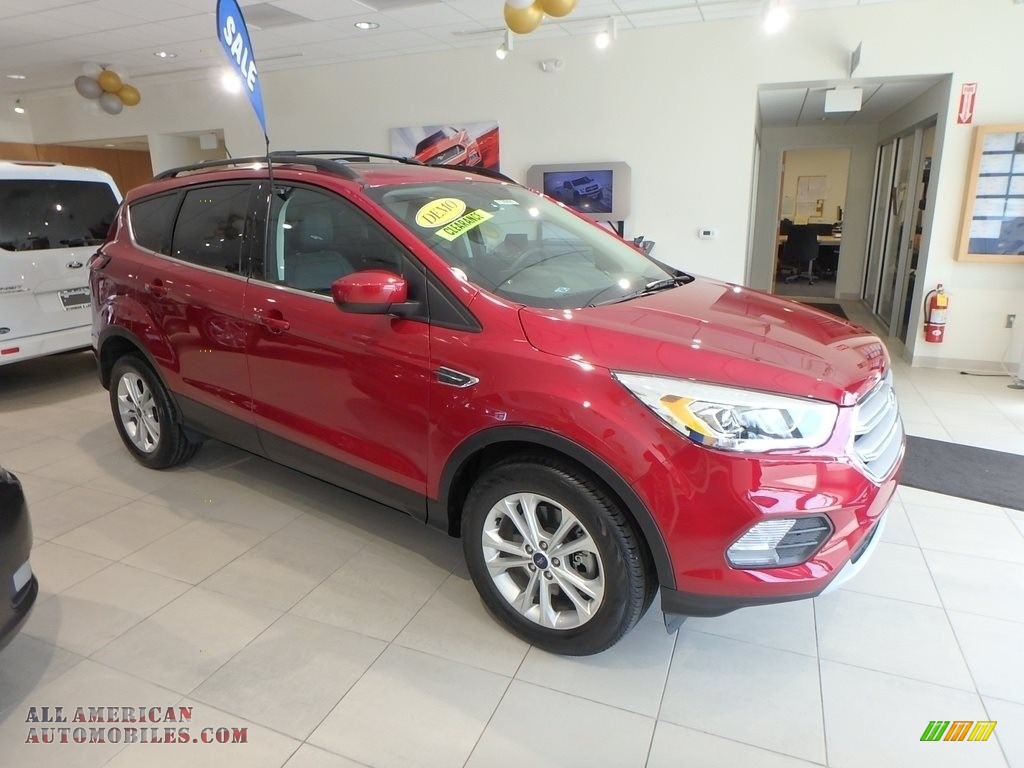 Ruby Red / Charcoal Black Ford Escape SEL 4WD