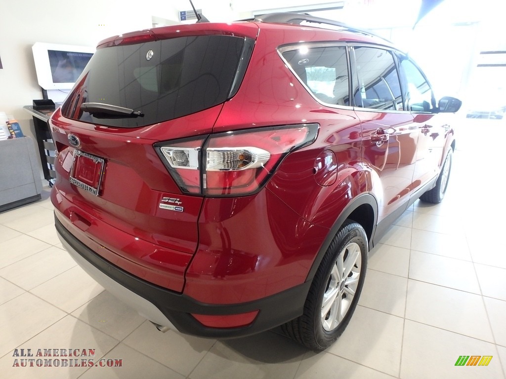 2018 Escape SEL 4WD - Ruby Red / Charcoal Black photo #2