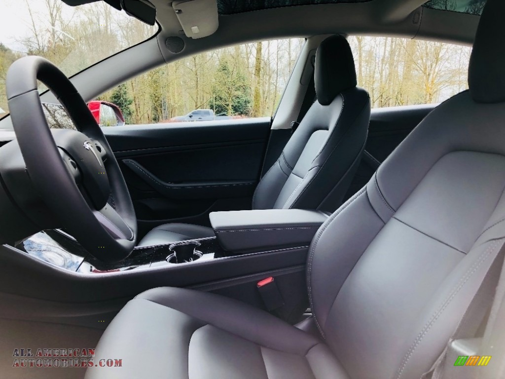 2018 Model 3 Long Range - Red Multi-Coat / Black photo #3 2018 Model 3 Long Range - Red Multi-Coat / Black photo #3
