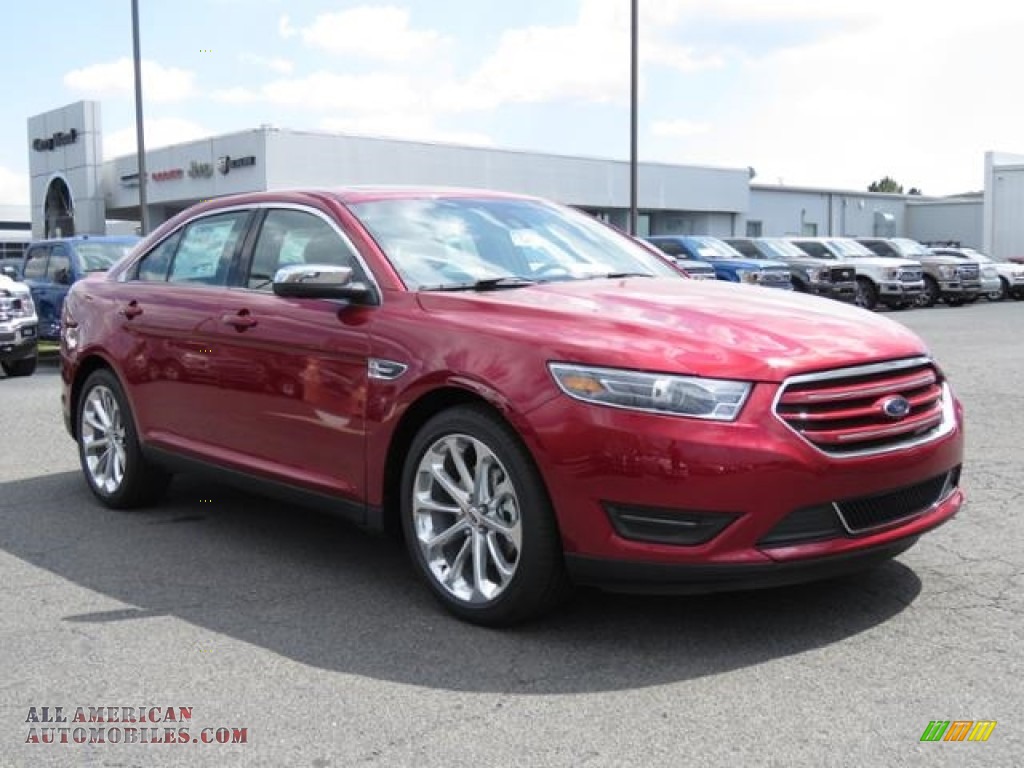 Ruby Red / Charcoal Black Ford Taurus Limited