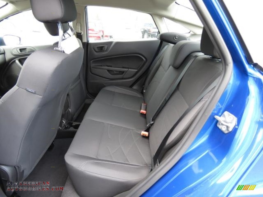 2018 Fiesta SE Sedan - Lightning Blue / Charcoal Black photo #10