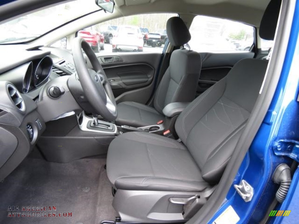 2018 Fiesta SE Sedan - Lightning Blue / Charcoal Black photo #12
