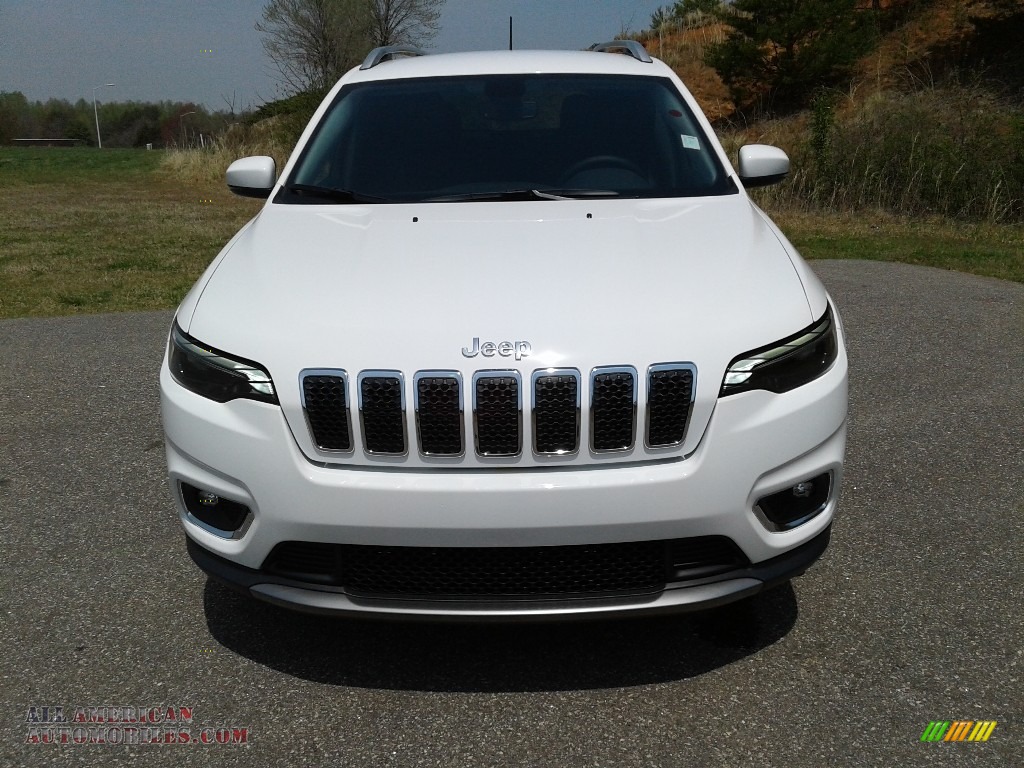 2019 Cherokee Limited - Bright White / Black photo #3