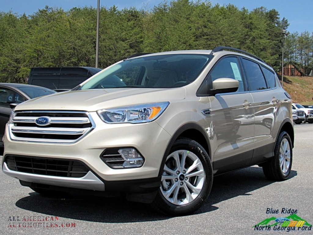 White Gold / Medium Light Stone Ford Escape SE