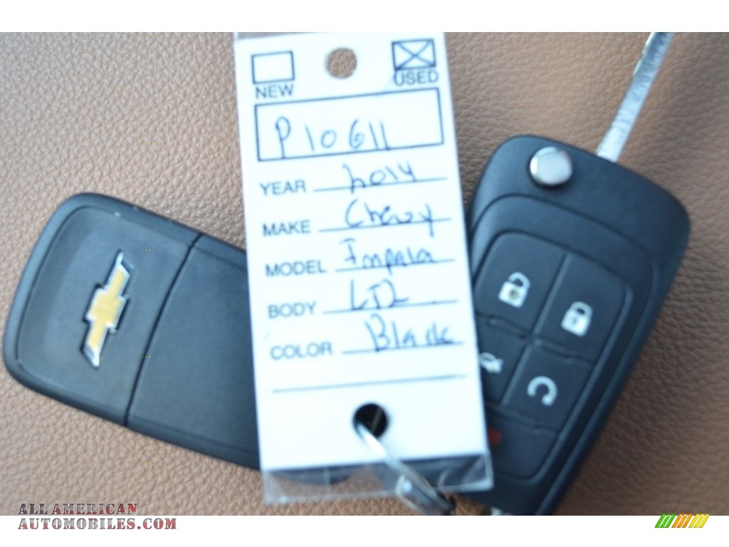2014 Impala LTZ - Black / Jet Black/Mojave photo #21