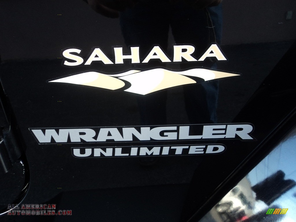 2008 Wrangler Unlimited Sahara 4x4 - Black / Dark Slate Gray/Med Slate Gray photo #7