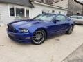 Ford Mustang V6 Premium Coupe Deep Impact Blue Metallic photo #2