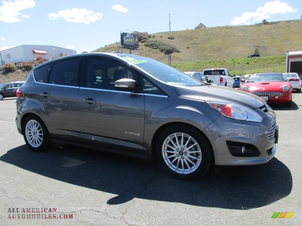 Ice Storm / Charcoal Black Ford C-Max Hybrid SEL