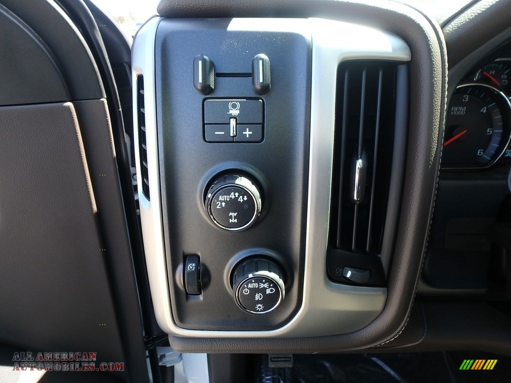 2018 Sierra 1500 SLT Crew Cab 4WD - White Frost Tricoat / Cocoa/­Dune photo #15