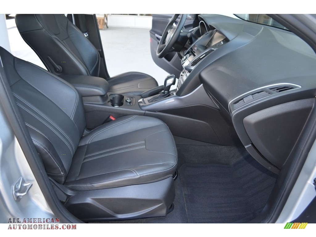 2014 Focus Titanium Sedan - Ingot Silver / Charcoal Black photo #15