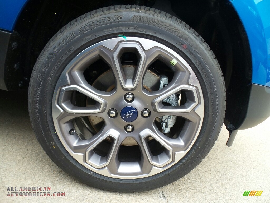 2018 EcoSport Titanium 4WD - Blue Candy / Medium Light Stone photo #6