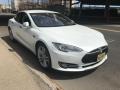 Tesla Model S  Pearl White photo #2