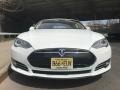 Tesla Model S  Pearl White photo #6