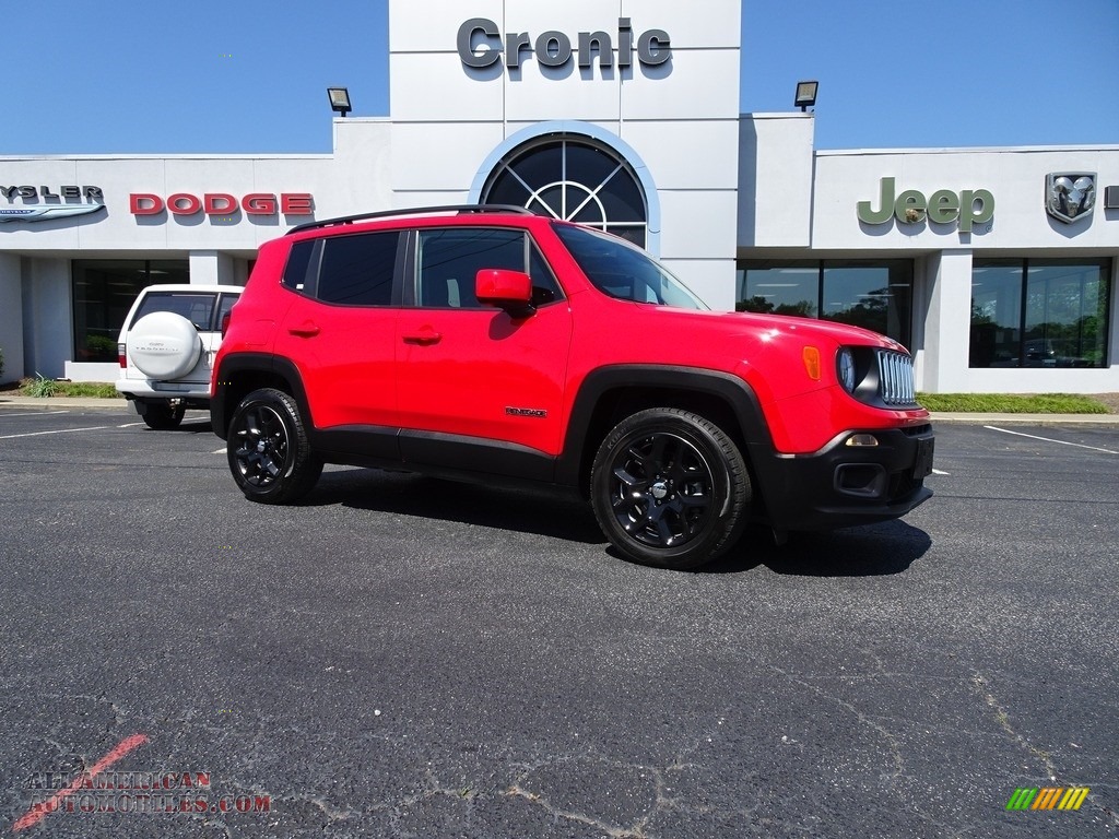 Colorado Red / Black Jeep Renegade Latitude