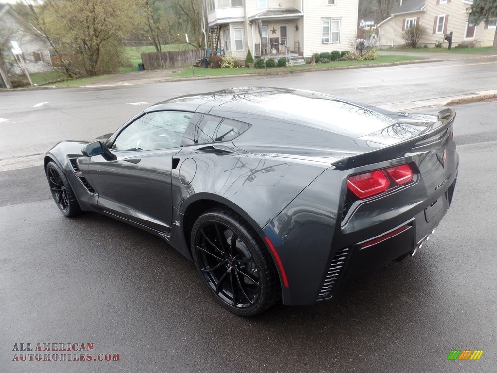 2019 Corvette Grand Sport Coupe - Shadow Gray Metallic / Black photo #7