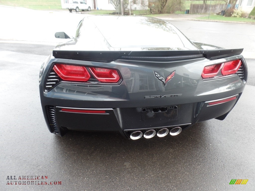 2019 Corvette Grand Sport Coupe - Shadow Gray Metallic / Black photo #8