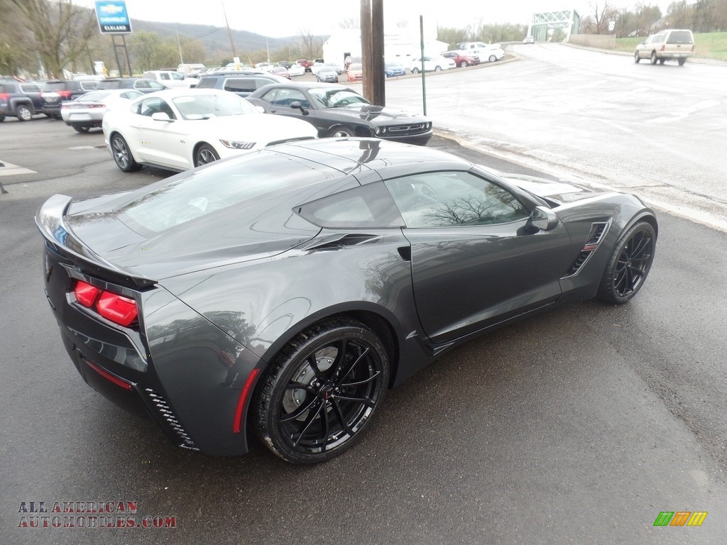 2019 Corvette Grand Sport Coupe - Shadow Gray Metallic / Black photo #10