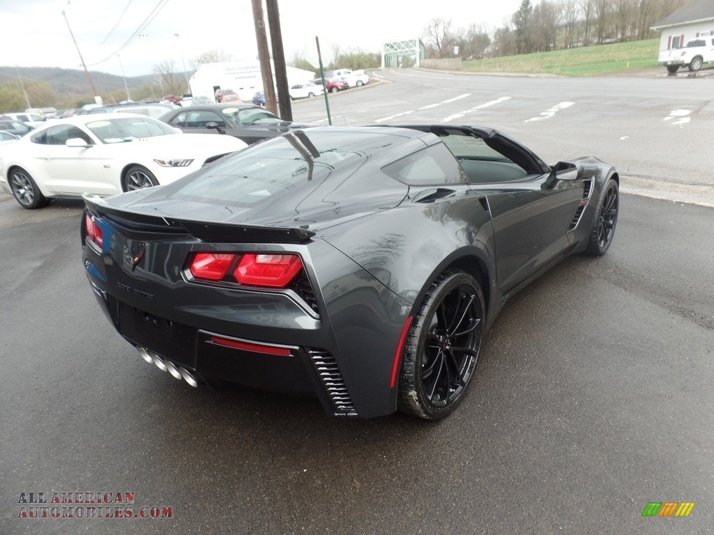 2019 Corvette Grand Sport Coupe - Shadow Gray Metallic / Black photo #17