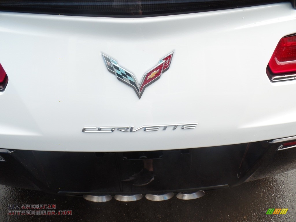 2019 Corvette Grand Sport Coupe - Arctic White / Adrenaline Red photo #21