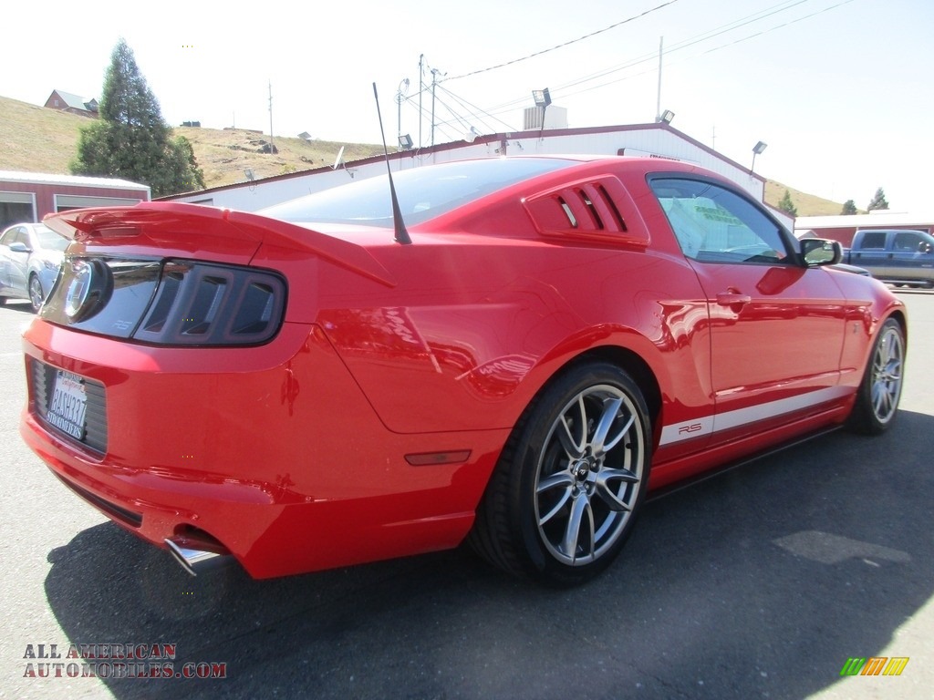 2014 Mustang V6 Premium Coupe - Ruby Red / Charcoal Black photo #7