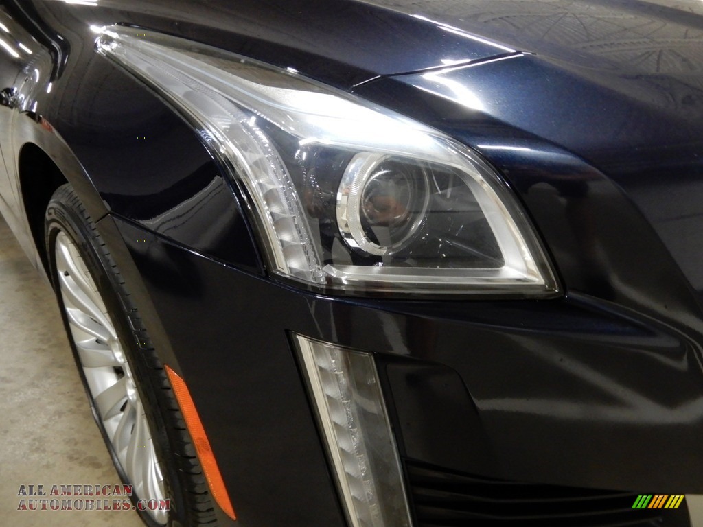 2015 CTS 2.0T Luxury AWD Sedan - Dark Adriatic Blue Metallic / Light Platinum/Jet Black photo #10