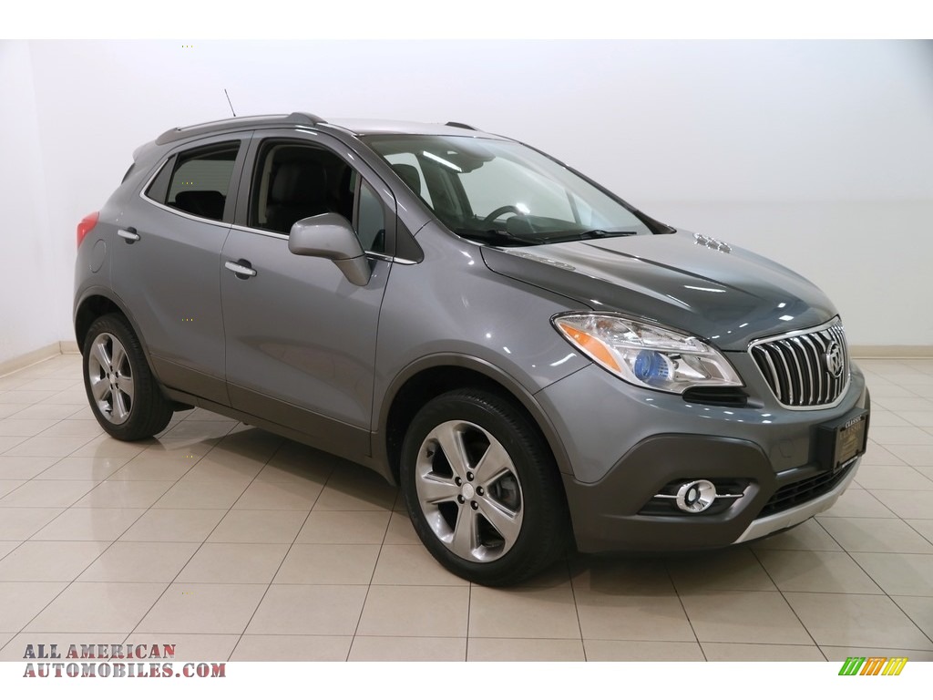 Satin Steel Gray Metallic / Ebony Buick Encore Convenience AWD