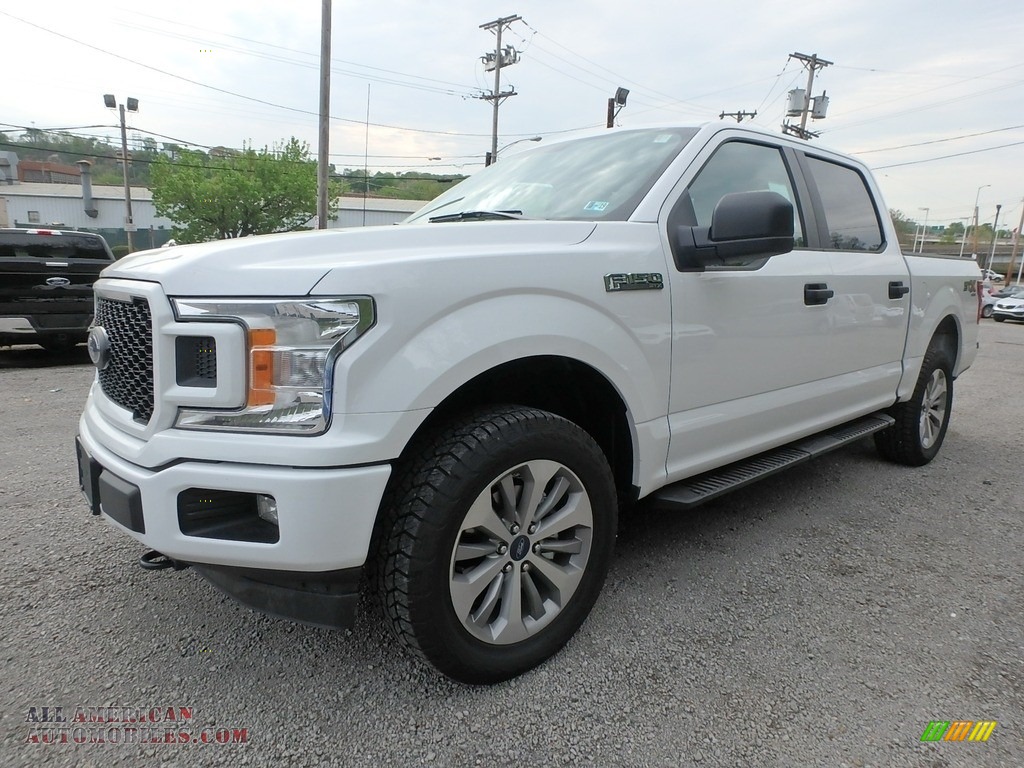 2018 Ford F150 Stx Supercrew 4x4 In Oxford White Photo #8 - C41691 