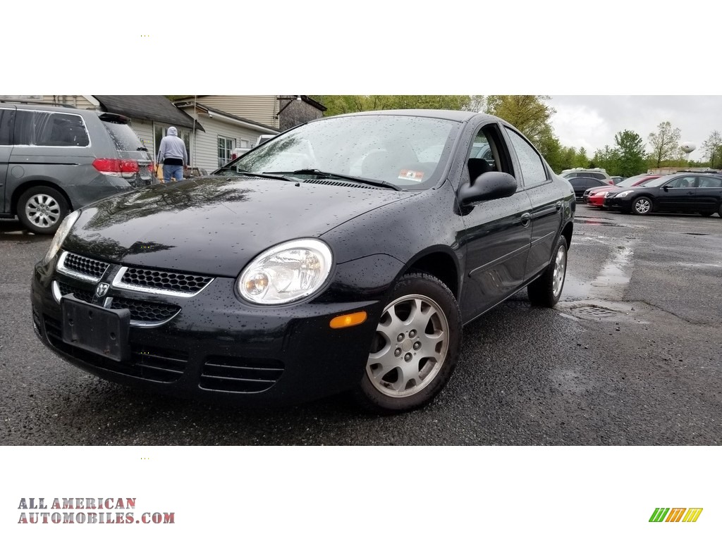 Black / Taupe Dodge Neon SXT