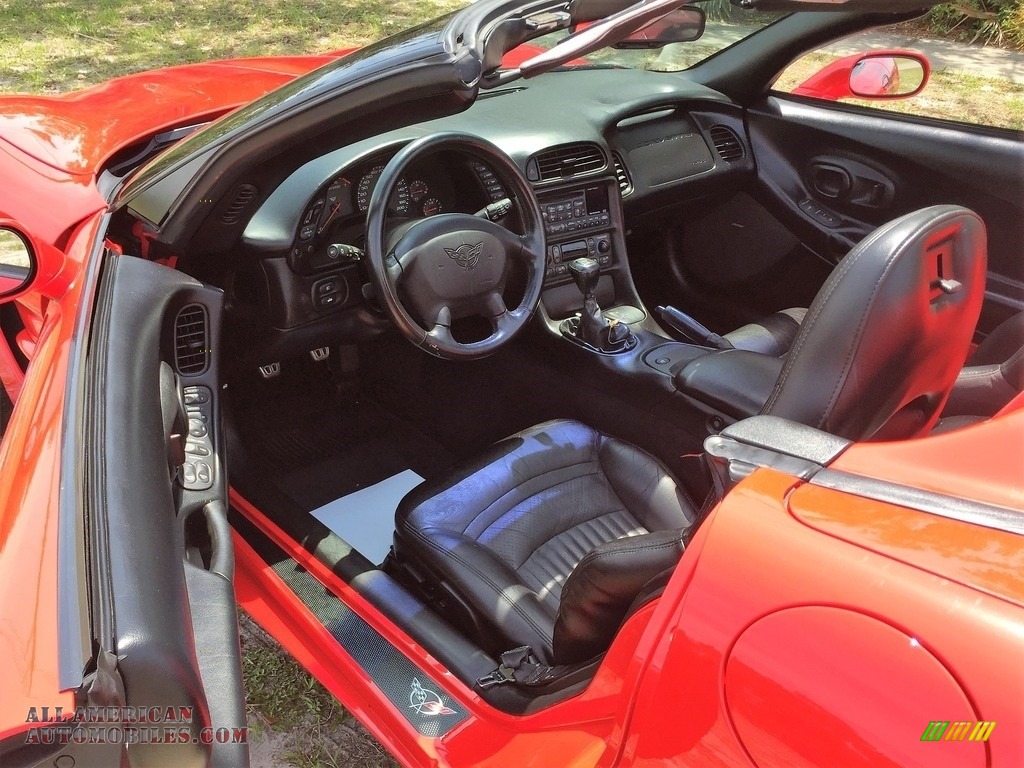 2000 Corvette Convertible - Torch Red / Black photo #5