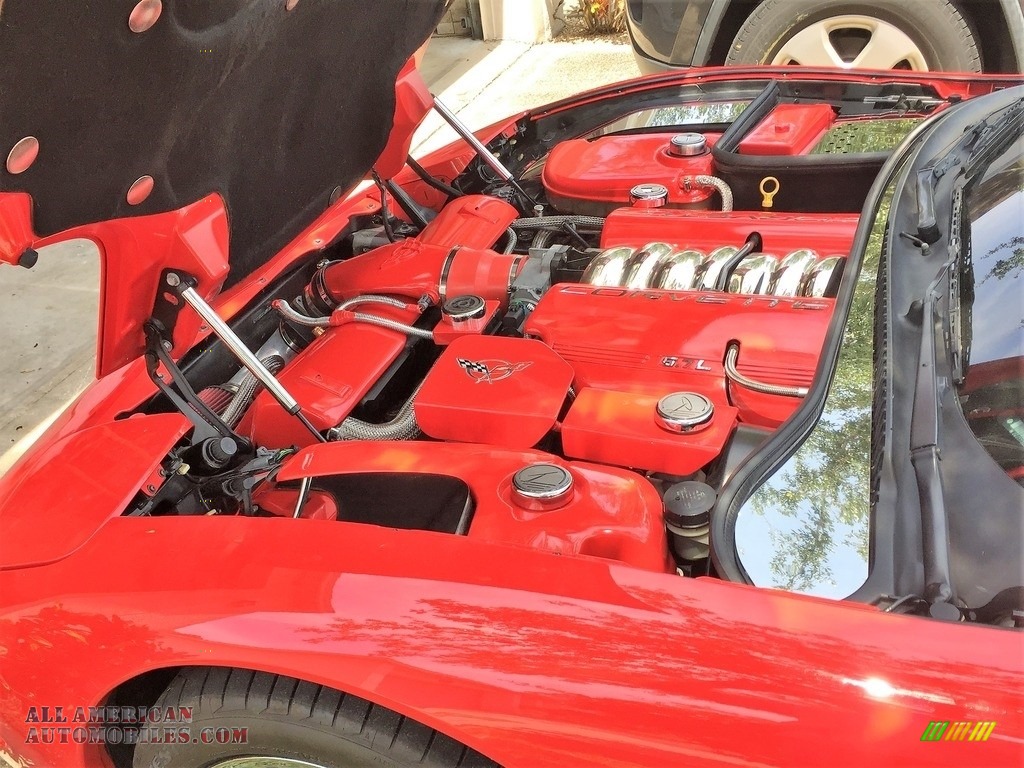 2000 Corvette Convertible - Torch Red / Black photo #9