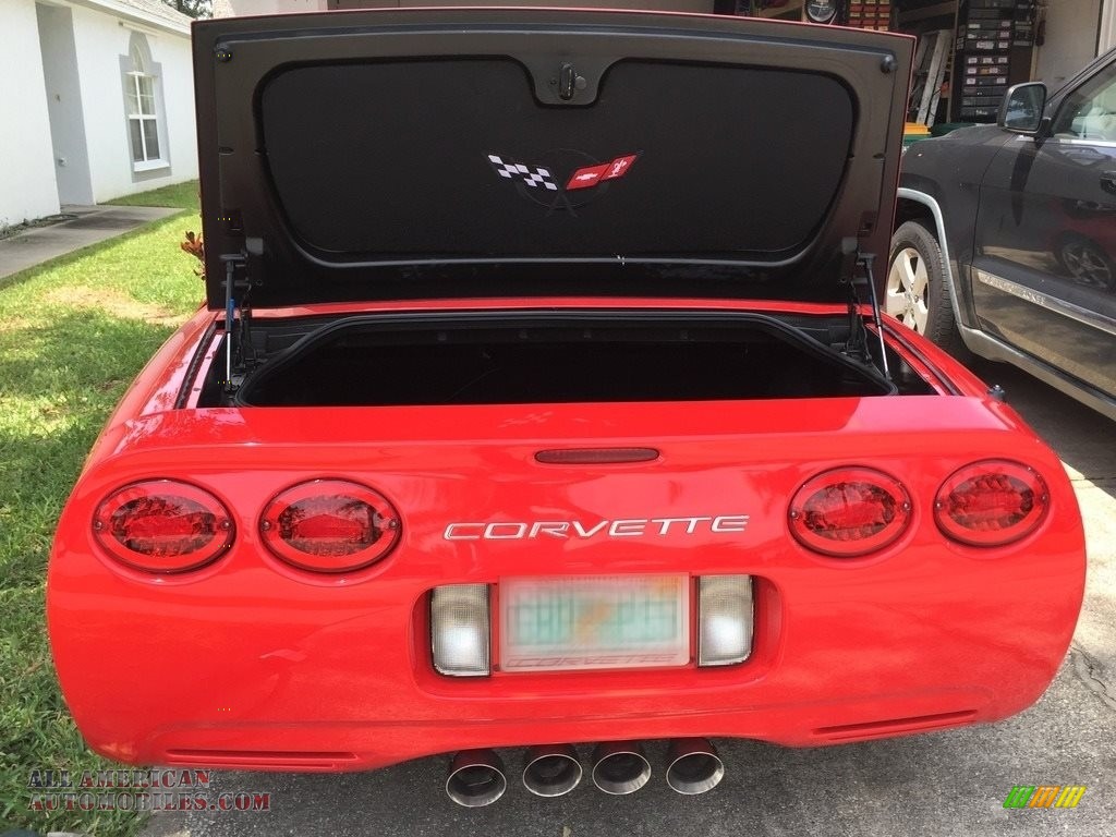 2000 Corvette Convertible - Torch Red / Black photo #11
