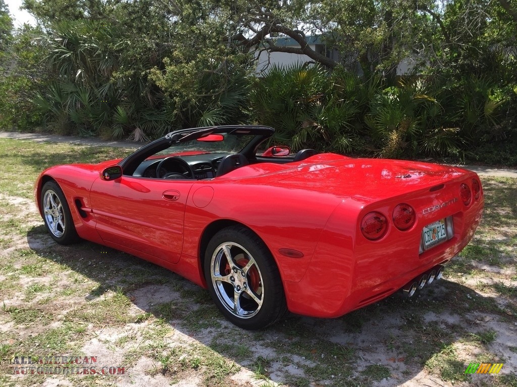 2000 Corvette Convertible - Torch Red / Black photo #13