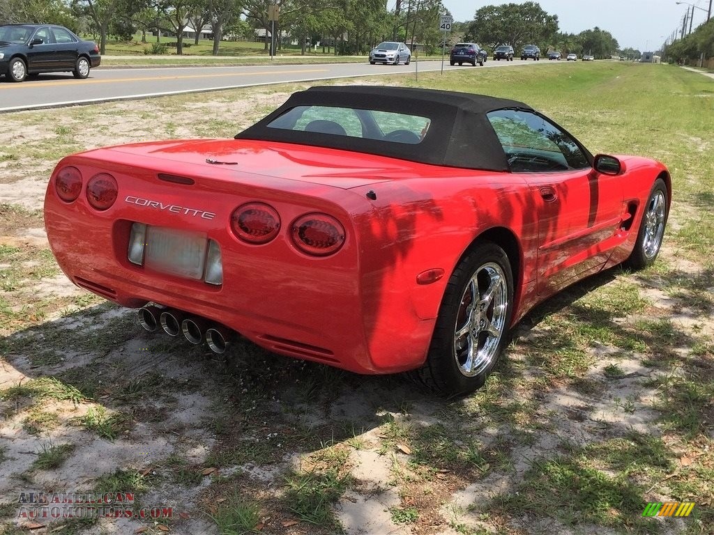 2000 Corvette Convertible - Torch Red / Black photo #18