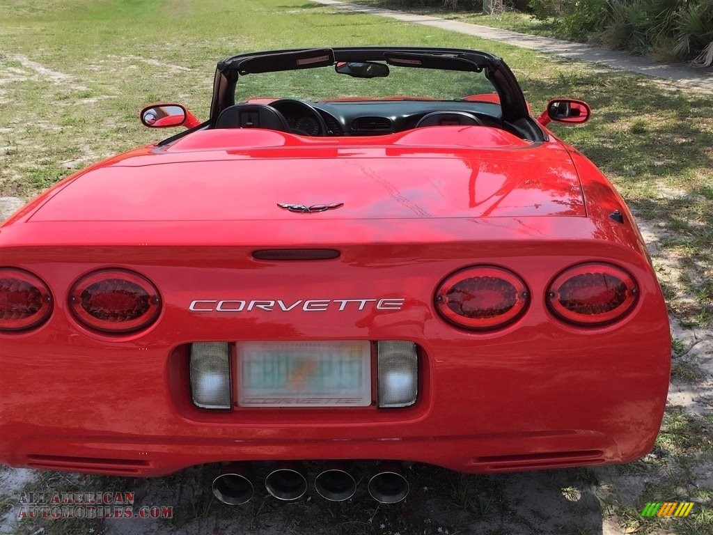 2000 Corvette Convertible - Torch Red / Black photo #19
