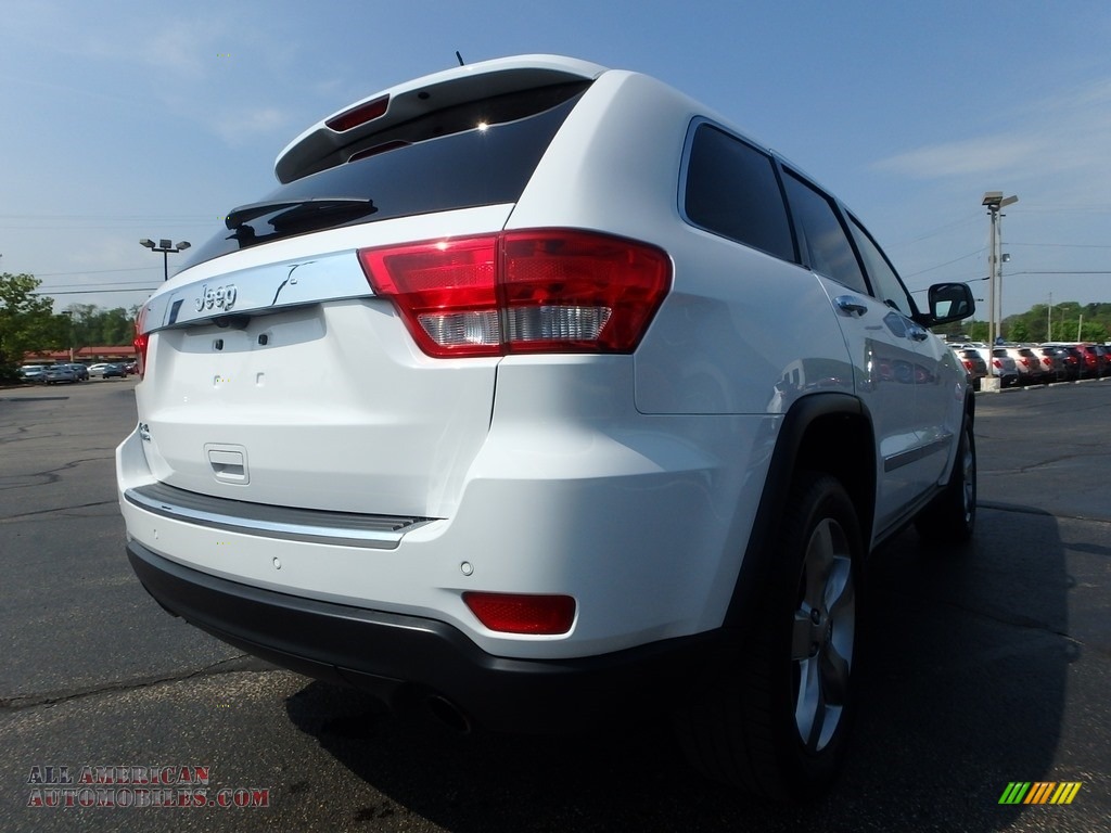 2013 Grand Cherokee Limited 4x4 - Bright White / Black/Light Frost Beige photo #8