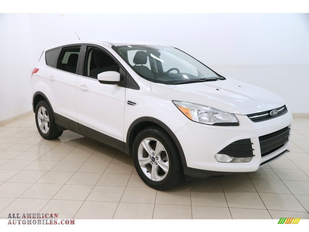 White Platinum / Charcoal Black Ford Escape SE 1.6L EcoBoost 4WD