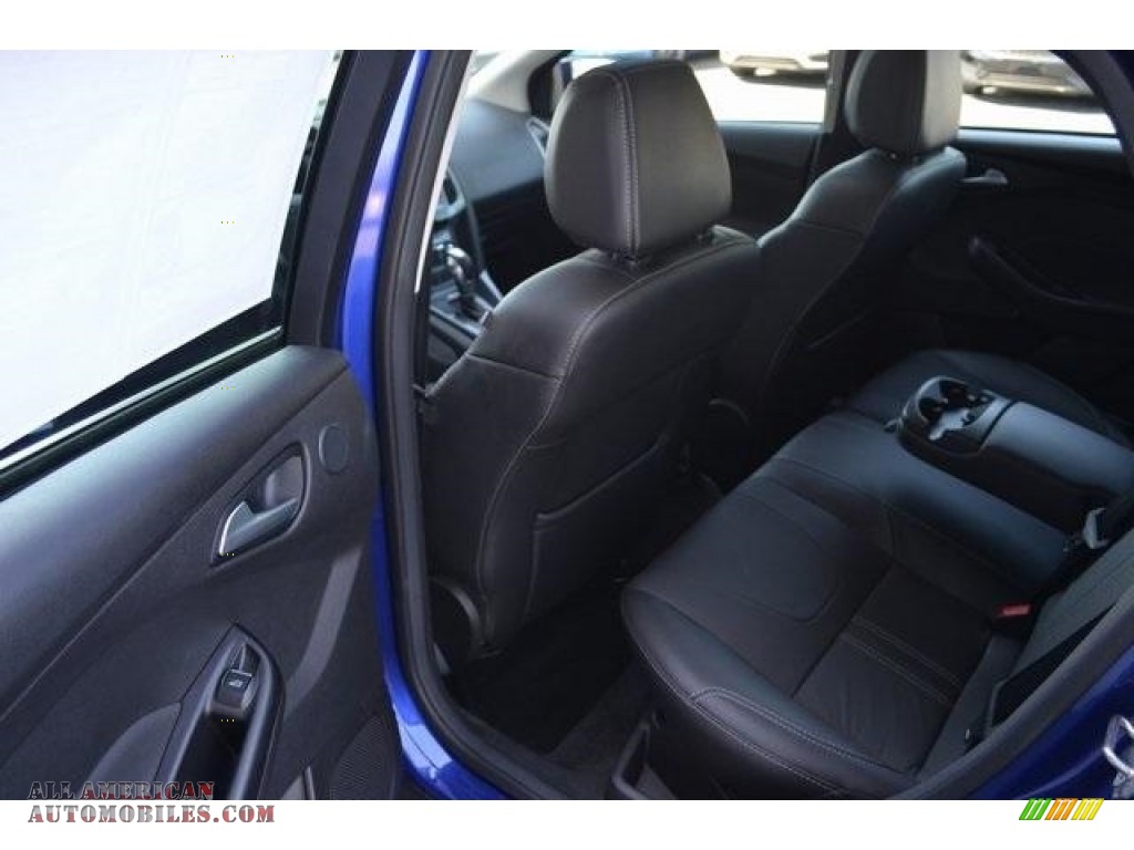 2014 Focus Titanium Hatchback - Blue Candy / Charcoal Black photo #12