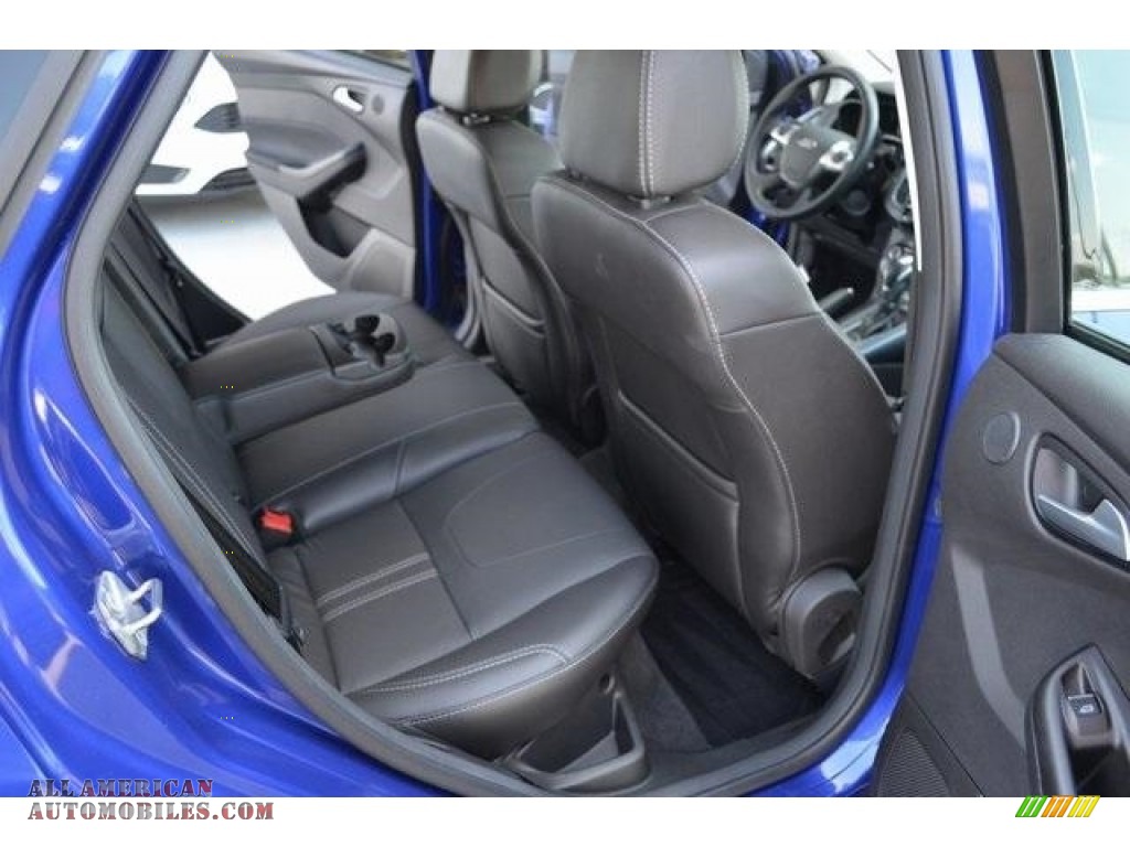 2014 Focus Titanium Hatchback - Blue Candy / Charcoal Black photo #14