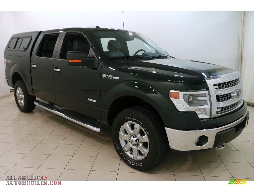 Green Gem / Steel Grey Ford F150 XLT SuperCrew 4x4