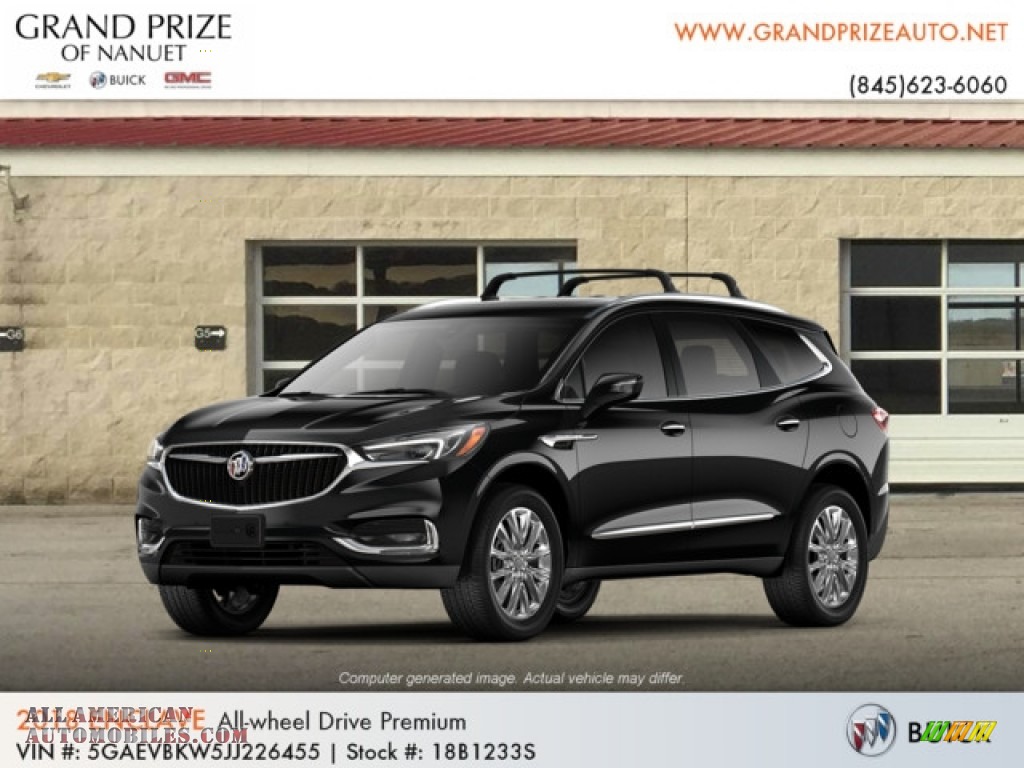 2018 Enclave Premium AWD - Ebony Twilight Metallic / Shale photo #1