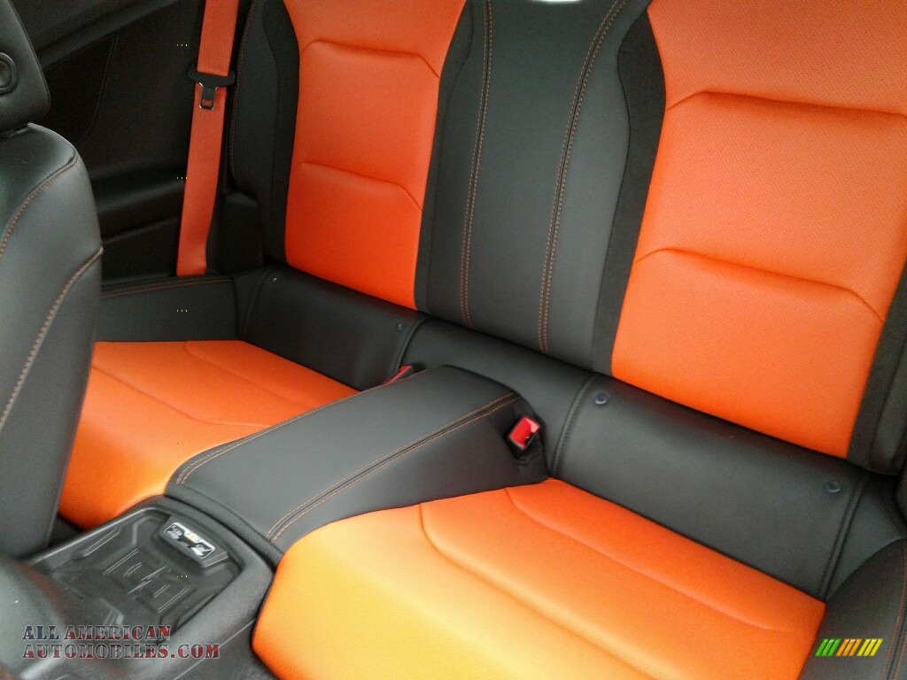 2018 Camaro LT Coupe Hot Wheels Package - Crush (Orange) / Jet Black/Orange Accents photo #10