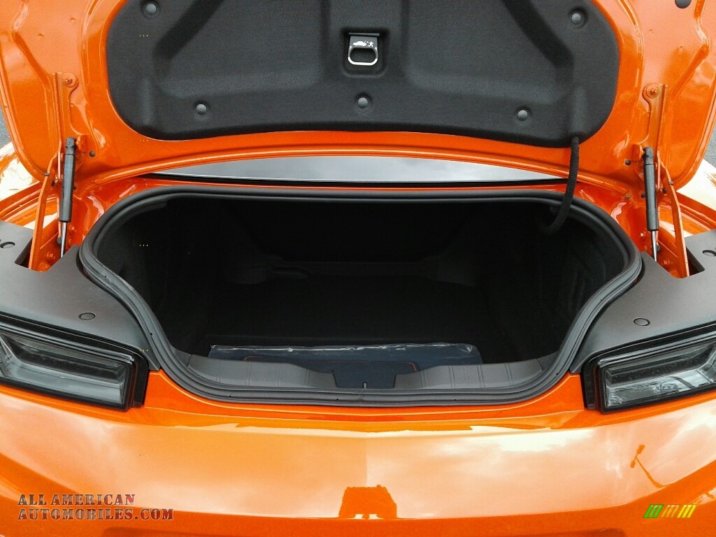 2018 Camaro LT Coupe Hot Wheels Package - Crush (Orange) / Jet Black/Orange Accents photo #19