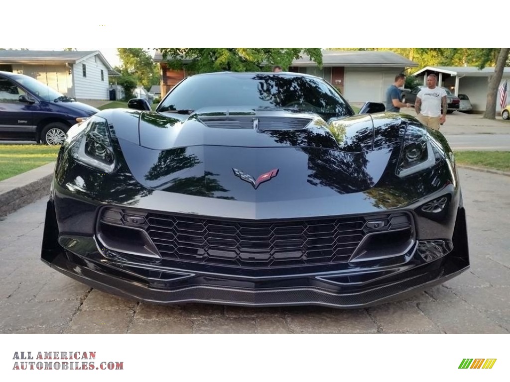 2016 Corvette Z06 Coupe - Black / Jet Black photo #3