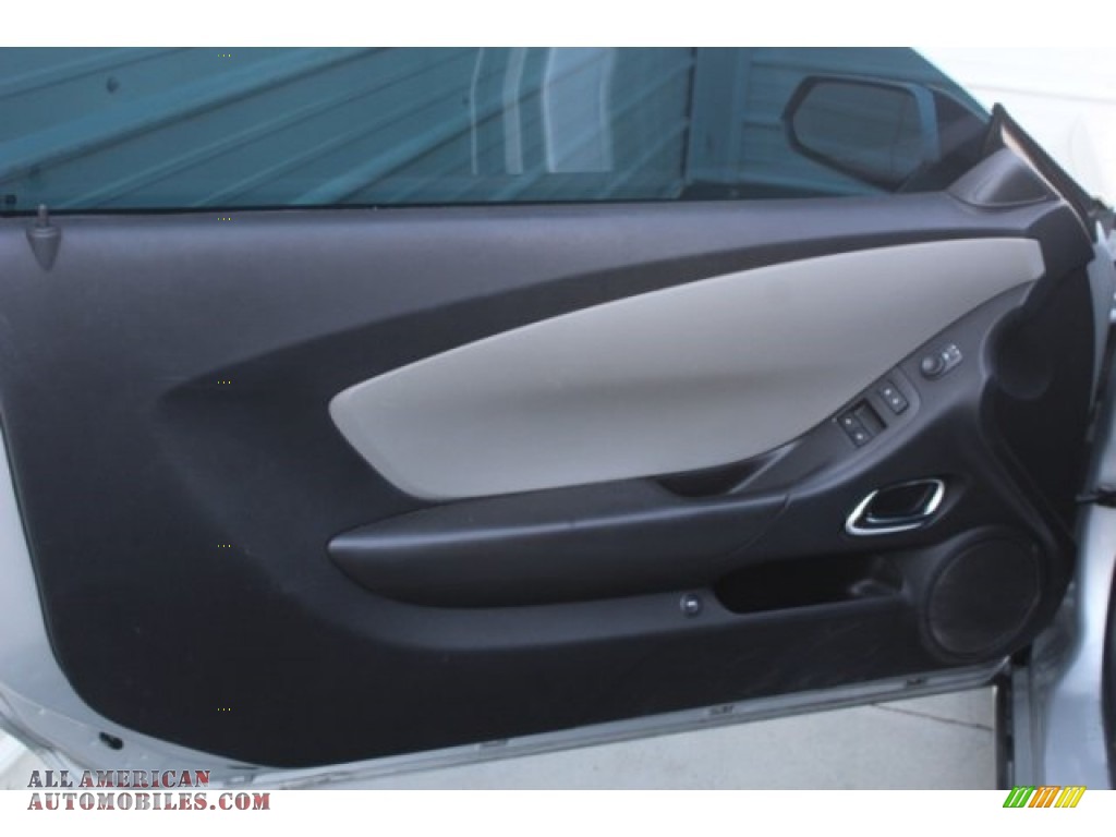 2013 Camaro LS Coupe - Silver Ice Metallic / Black photo #13