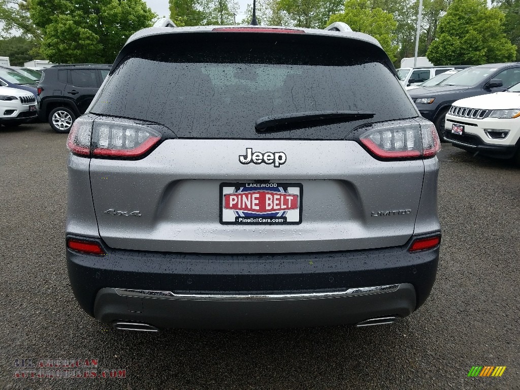 2019 Cherokee Limited 4x4 - Billet Silver Metallic / Black/Ski Grey photo #5