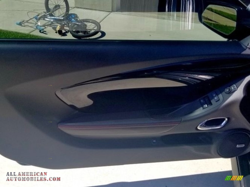 2012 Camaro ZL1 - Ashen Gray Metallic / Black photo #10