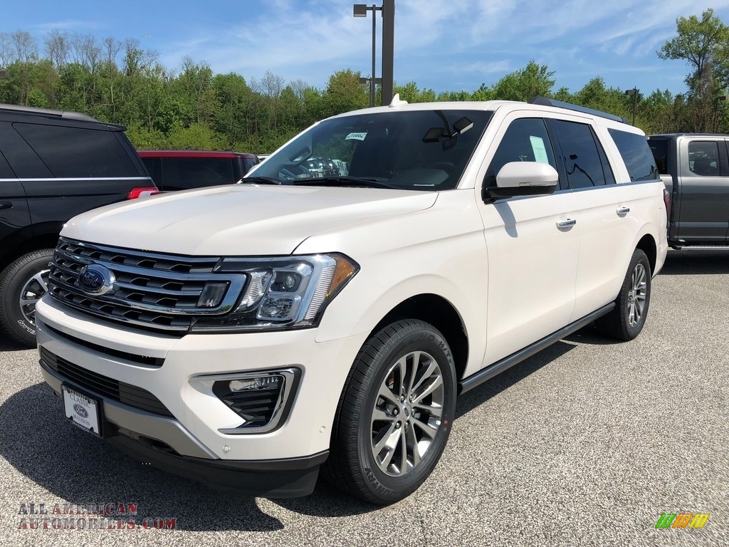 White Platinum / Ebony Ford Expedition Limited Max 4x4