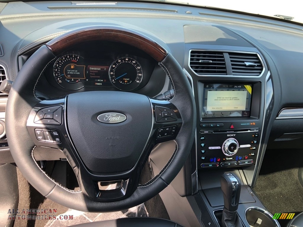 2018 Explorer Platinum 4WD - White Platinum / Ebony Black photo #6