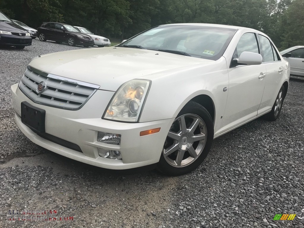 White Diamond / Ebony Cadillac STS V6