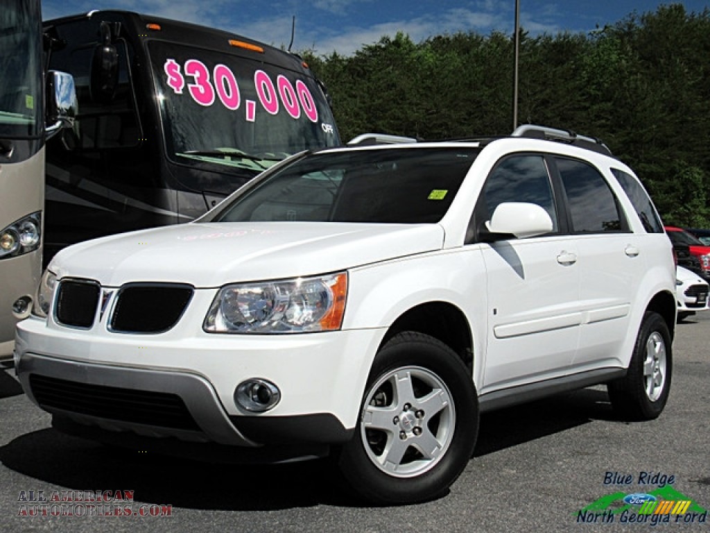 Bright White / Ebony Black Pontiac Torrent 